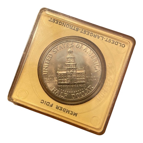 USA 1/2 dollar 200th Anniversary Independence of USA 1976-D Bicentennial - Picture 4 of 6